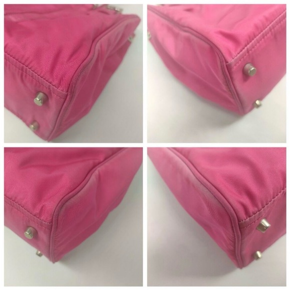 Prada Hot Pink Nylon Tessuto Tote Bag - large - Picture 8 of 14